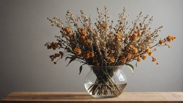 Décorez votre intérieur avec des fleurs séchées sophistiquées