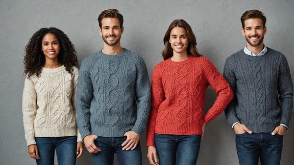 Collection de pulls stitch : styles ludiques pour tous